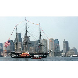 Fototapetai Turistų atrakcionas USS Constitution in Boston Harbor